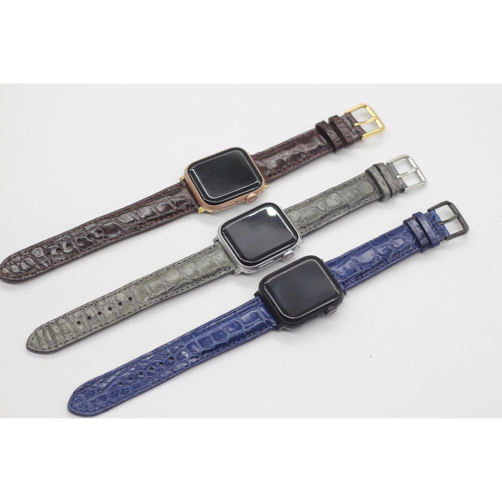 Cách chọn dây đồng hồ da cá sấu apple watch phù hợp